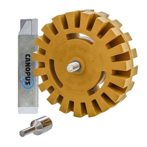 Decal Removal Eraser Wheel Tool Kit